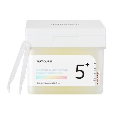 Numbuzin - No.5 Vitamin-Niacinamide - Compresses imbibées de tonique éclaircissant